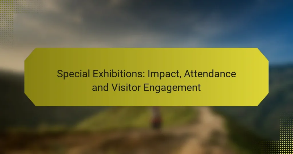 Special Exhibitions: Impact, Attendance and Visitor Engagement