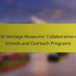 World Heritage Museums: Collaboration with Schools and Outreach Programs